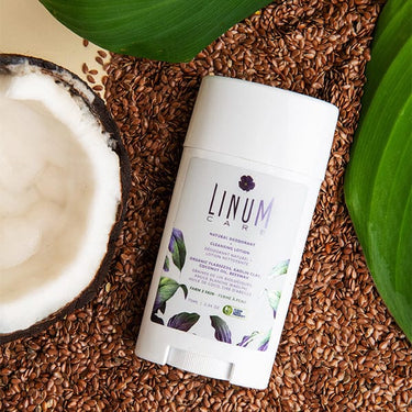 LINUM CARE_Natural Deodorant + Cleansing Lotion 75ML_Cosmetic World